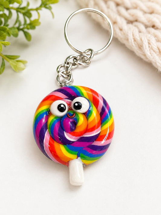 Mr. Swirly- Rainbow Lollipop